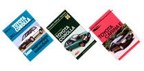 Książki o samochodach marki Toyota